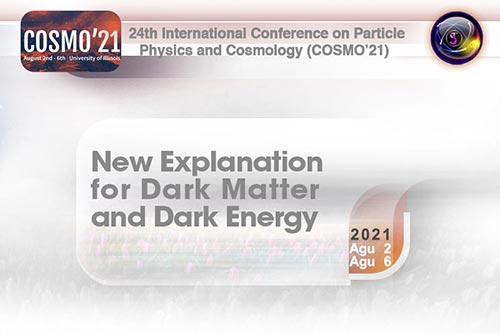 24th International Conference on Particle Physics and Cosmology (COSMO’21)
