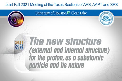 Joint Fall 2021 Meeting of the Texas Sections of APS, AAPT and SPS