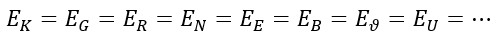 Novel and Innovative Physics Equations for the Modern Era Part E) Theory of everything and superstring theory