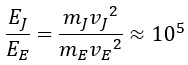 Confirmation of the Linear and Rotational Motion of the Universe through the Millions-Fold Greater Energy of Giant Gas Planets Relative to Terrestrial Planets