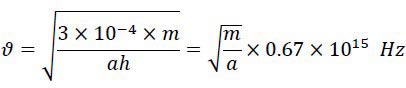 Calculation of Frequency and Energy of the Magnetic Fields