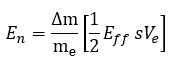 Calculating the ability of electrons to do work in consumer sources (trains, cars, planes, etc.)