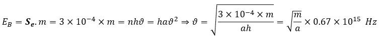 New Calculation of Frequency and Energy of Magnetic Fields With Scientific Experiment, Nature, and Its Structural Model