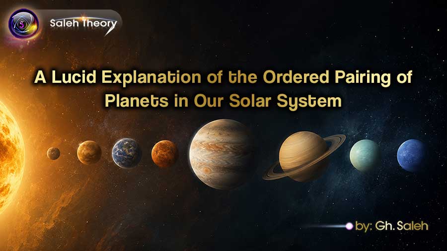 A Lucid Explanation of the Ordered Pairing of Planets in Our Solar System