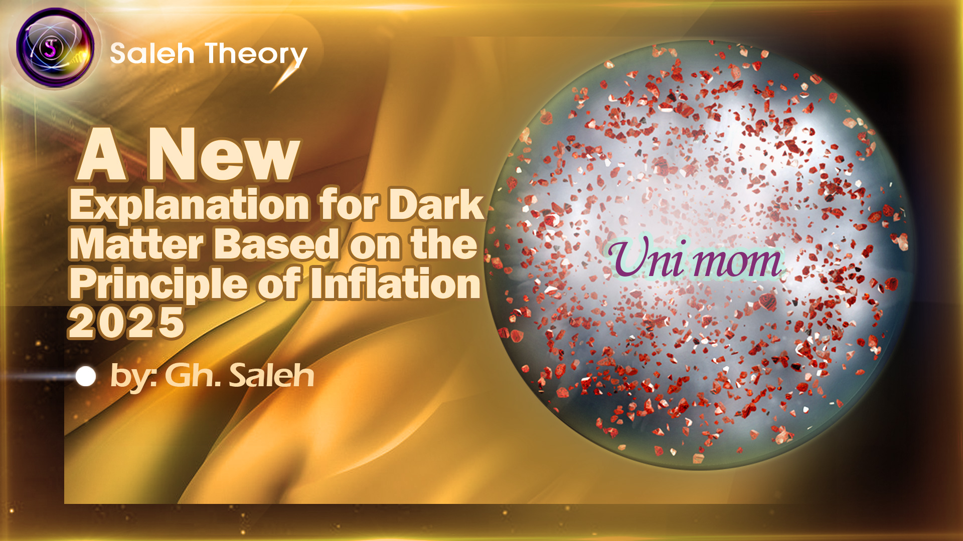 A New Explanation for Dark Matter Based on the Principle of Inflation 2025