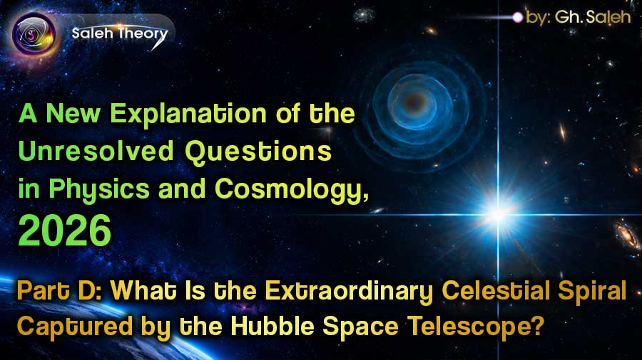 A New Explanation of the Unresolved Questions in Physics and Cosmology, 2026 – Part D: What Is the Extraordinary Celestial Spiral Captured by the Hubble Space Telescope?