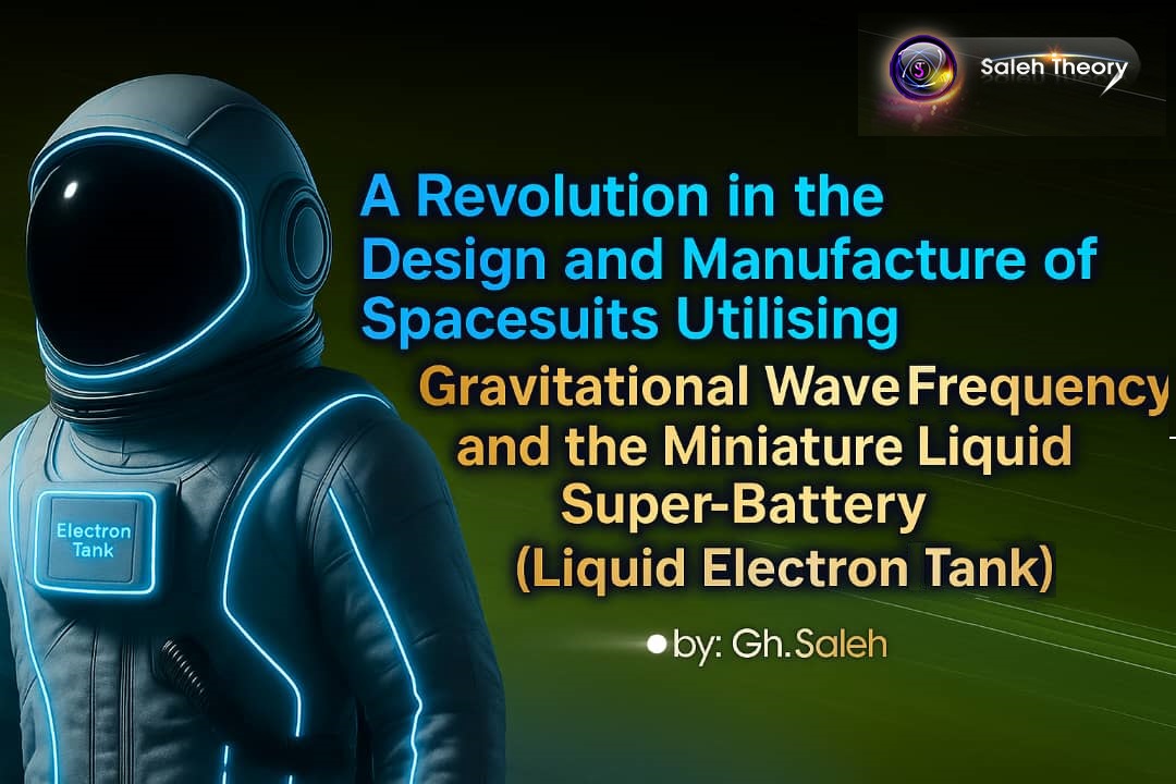 A Revolution in the Design and Manufacture of Spacesuits Utilising Gravitational Wave Frequency and the Miniature Liquid Super-Battery (Liquid Electron Tank)
