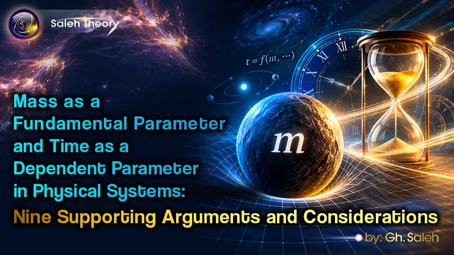Mass as a Fundamental Parameter and Time as a Dependent Parameter in Physical Systems: Nine Supporting Arguments and Considerations