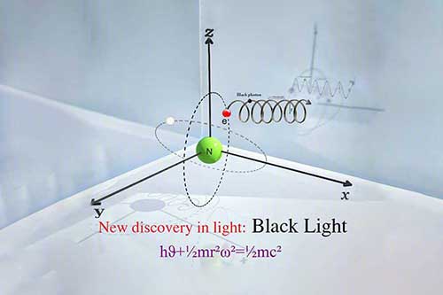 New discovery in light: Black Light