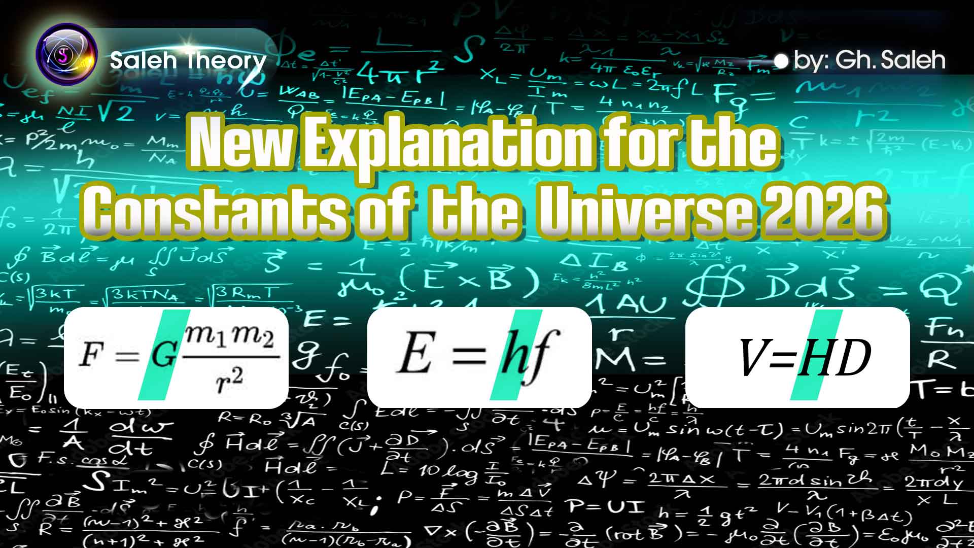 New Explanation for the Constants of the Universe 2026