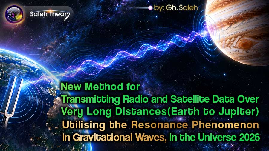 New Method for Transmitting Radio and Satellite Data Over Very Long Distances (Earth to Jupiter) Utilising the Resonance Phenomenon in Gravitational Waves, in the Universe 2026