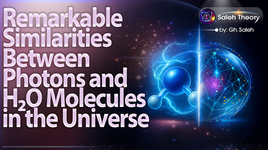 Remarkable Similarities Between Photons and H₂O Molecules in the Universe