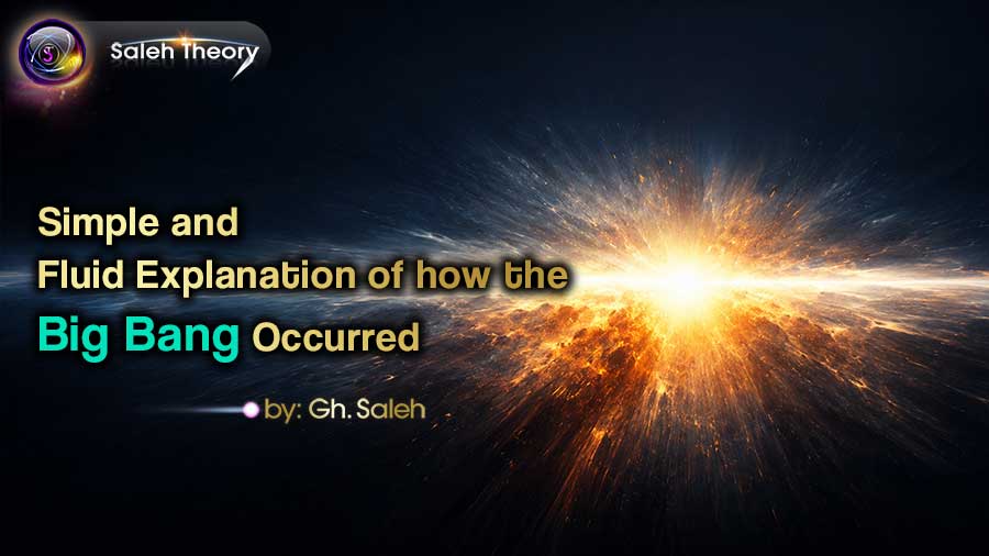 Simple and Fluid Explanation of How the Big Bang Occurred