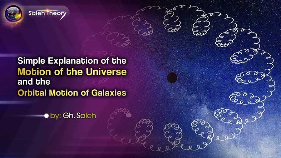 Simple Explanation of the Motion of the Universe and the Orbital Motion of Galaxies