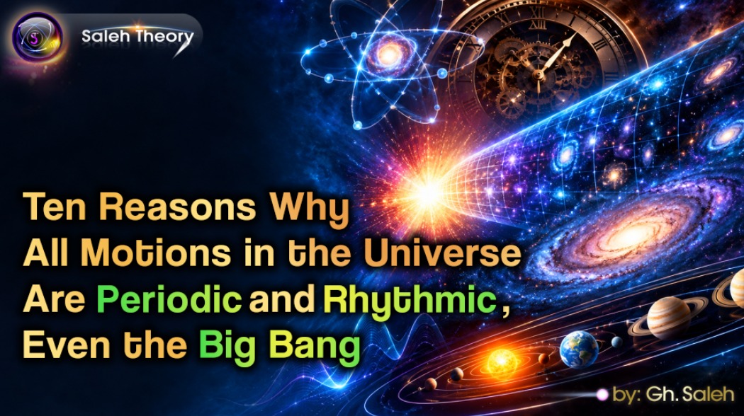 Ten Reasons Why All Motions in the Universe Are Periodic and Rhythmic, Even the Big Bang