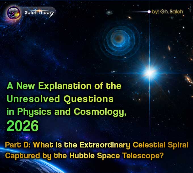 A New Explanation of the Unresolved Questions in Physics and Cosmology, 2026 – Part D: What Is the Extraordinary Celestial Spiral Captured by the Hubble Space Telescope?
