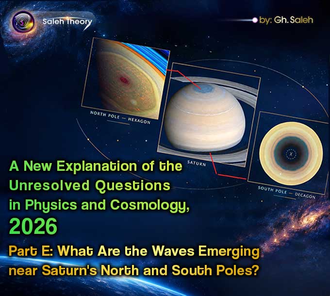 A New Explanation of the Unresolved Questions in Physics and Cosmology, 2026 – Part E: What Are the Waves Emerging near Saturn's North and South Poles?