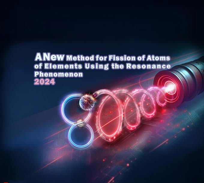 A New Method for Fission of Atoms of Elements Using the Resonance Phenomenon 2024