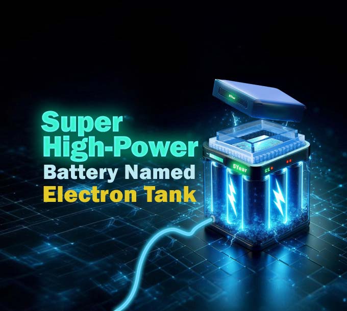 Super High-Power Battery Named Electron Tank